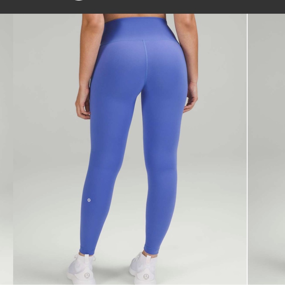 lululemon Woman's Girls Wunder Train Contour Fit High- Rise Tight 25" SZ 0 NWT
